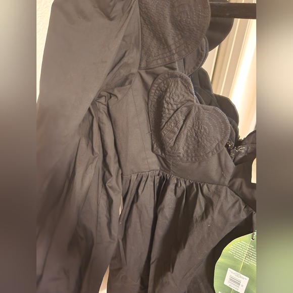 Farm Rio Heart Shaped neckline long sleeves mini dress - Picture 9 of 14